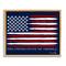 Stupell Industries Herb America Flag Floater Framed Art